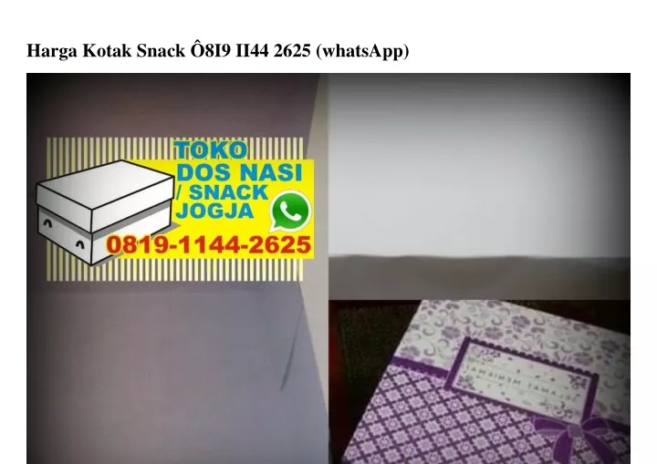 harga kotak snack 8i9 ii44 2625 whatsapp