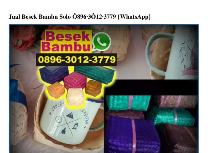 jual besek bambu solo 896 3 12 3779 whatsapp