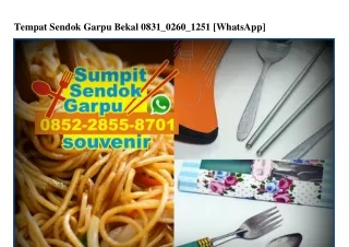 tempat sendok garpu bekal 0831 0260 1251 whatsapp