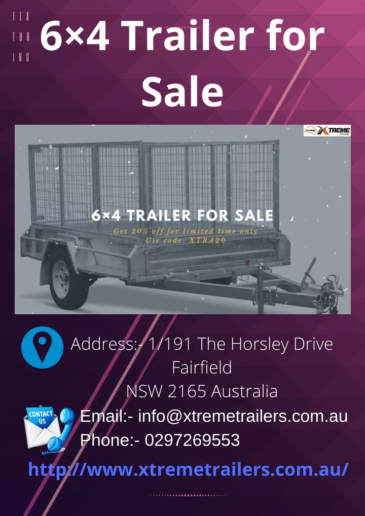 i n g 6 4 trailer for sale