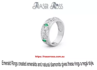 Best Emerald Rings By Fraser Ross