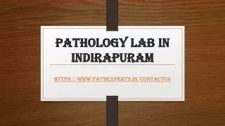 pathology lab in indirapuram