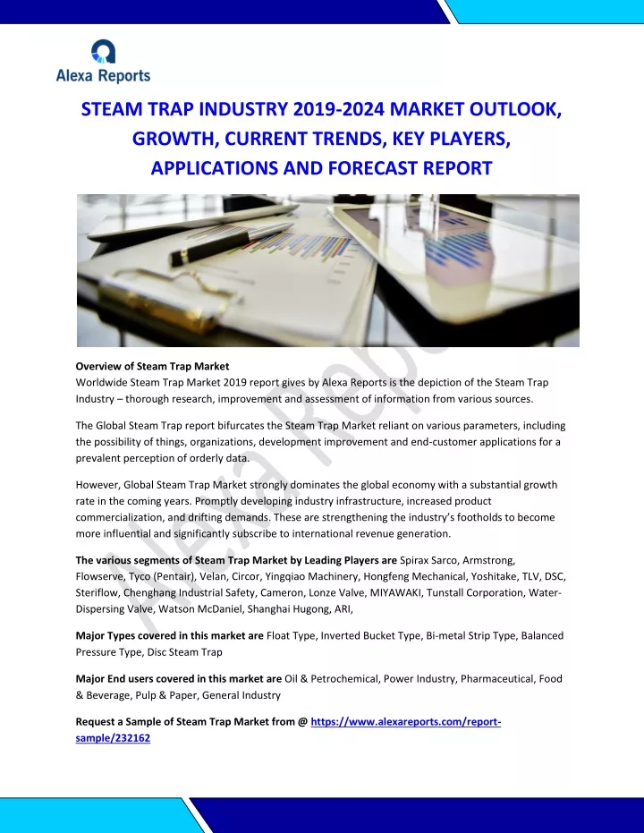 steam trap industry 2019 2024 market outlook