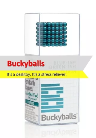 Buckyballs | Magnetic Balls