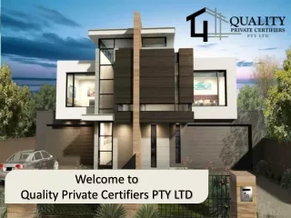 Welcome to Quality Private Certifiers
