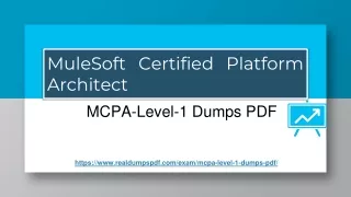 MCPA-Level-1 Exam Dumps PDF with Real MCPA-Level-1 Dumps