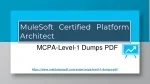 MCPA-Level-1 Exam Dumps PDF with Real MCPA-Level-1 Dumps - slide 1