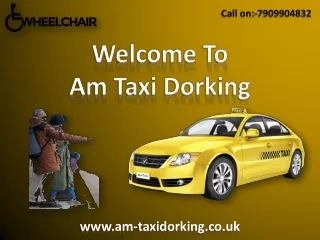 Accomplish Your Travel With Reliable Taxi Service in Dorking