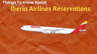 Iberia Airlines Reservations | Huge Discounts on Fares