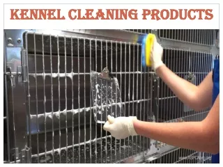 KENNEL CLEANING PRODUCTS