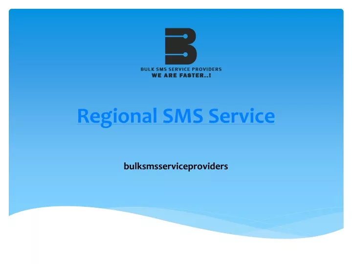 regional sms service