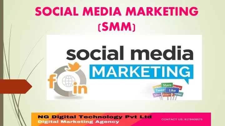 social media marketing smm