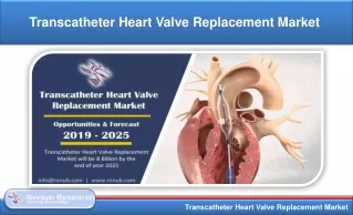 Transcatheter Heart Valve Replacement Market will be 8 Billion by 2025