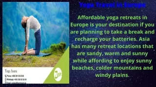 Looking For Affordable Yoga Retreats in Europe-Zen Travel