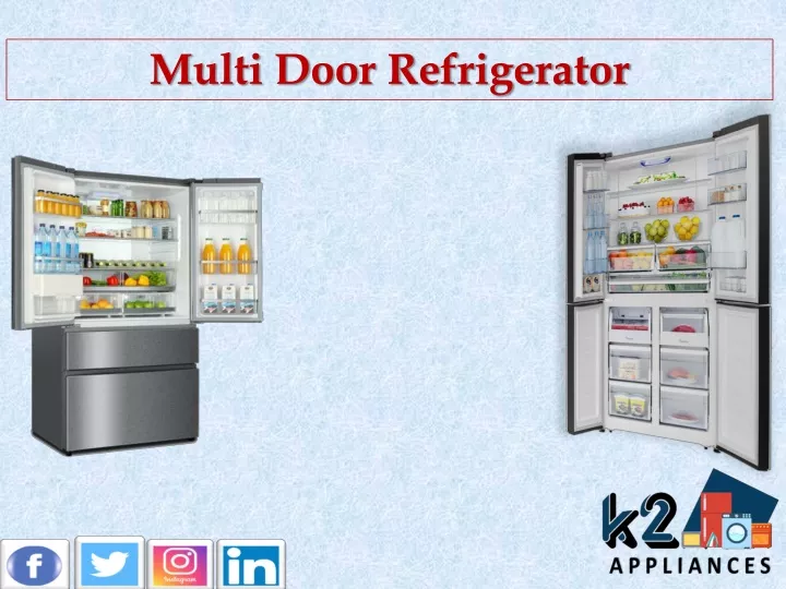 multi door refrigerator