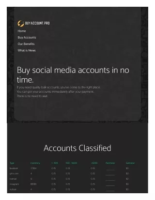 Buy Account - Facebook Bot