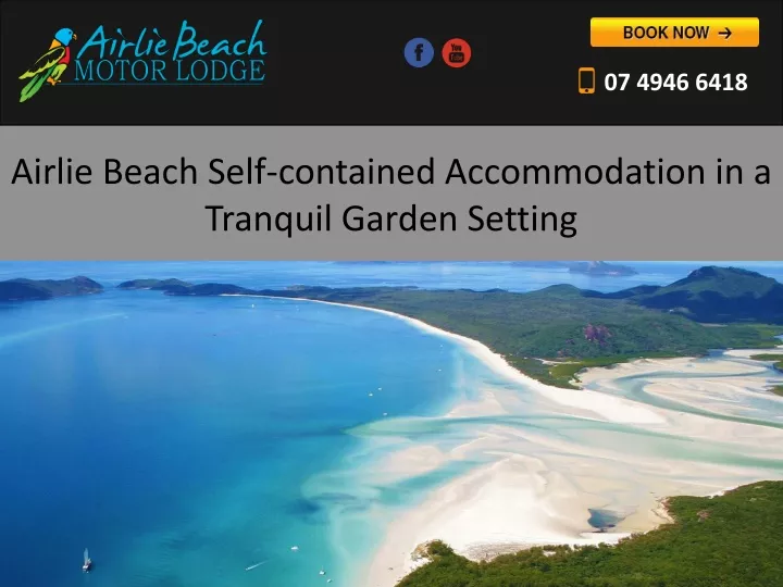 airlie beach self contained accommodation in a tranquil garden setting