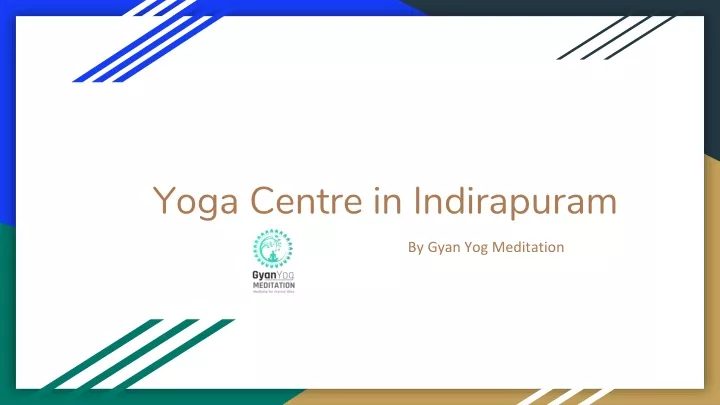 yoga centre in indirapuram