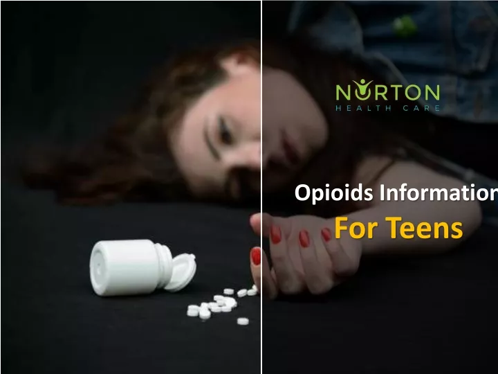 opioids information for teens