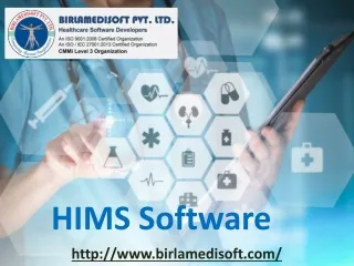 HIMS Software - ( 91)-8956049352 – Birlamedisoft Pvt. Ltd.