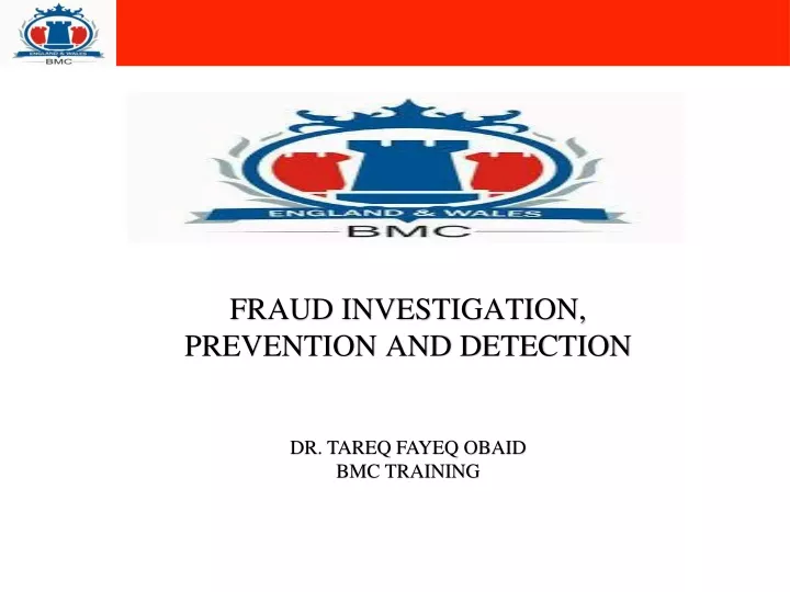 fraud investigation prevention and detection