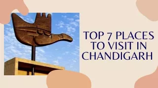 Best places to visit in Chandigarh