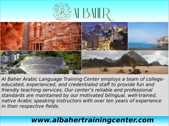 al baher arabic language training center employs