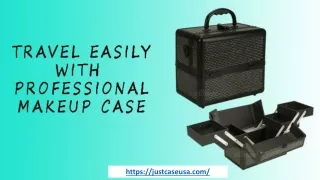 Professional Makeup Case That Makes Your Travel Easy