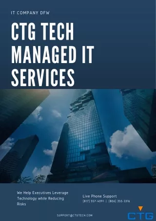 CTG Tech Managed IT Services