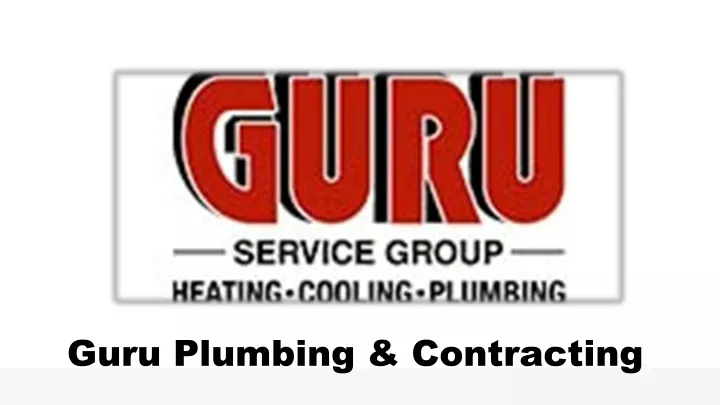 guru plumbing contracting