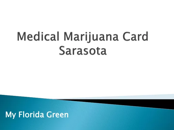 medical marijuana card sarasota