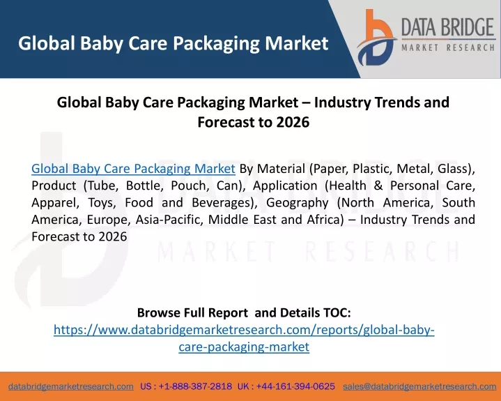 global baby care packaging market
