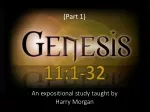Tower of Babel - Genesis 11:1-9 - slide 1