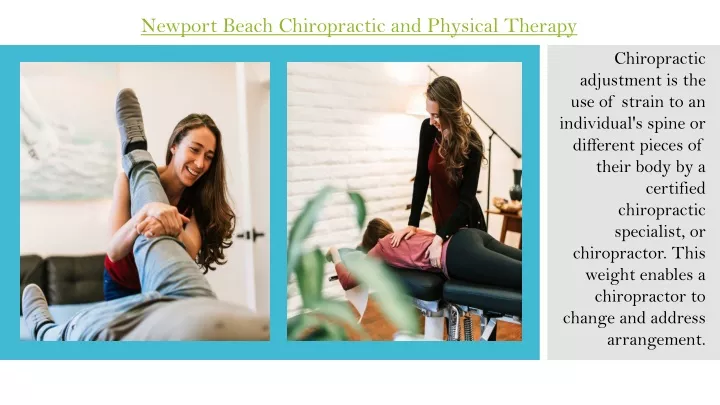 newport beach chiropractic and physical therapy