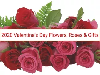 2020 Valentine’s Day Flowers, Roses & Gifts
