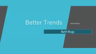 Buy online Bath Rugs at Bettertrends.com