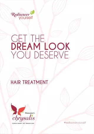 Hair Treatment - What it is, Benefits, Procedure, Risk and much more
