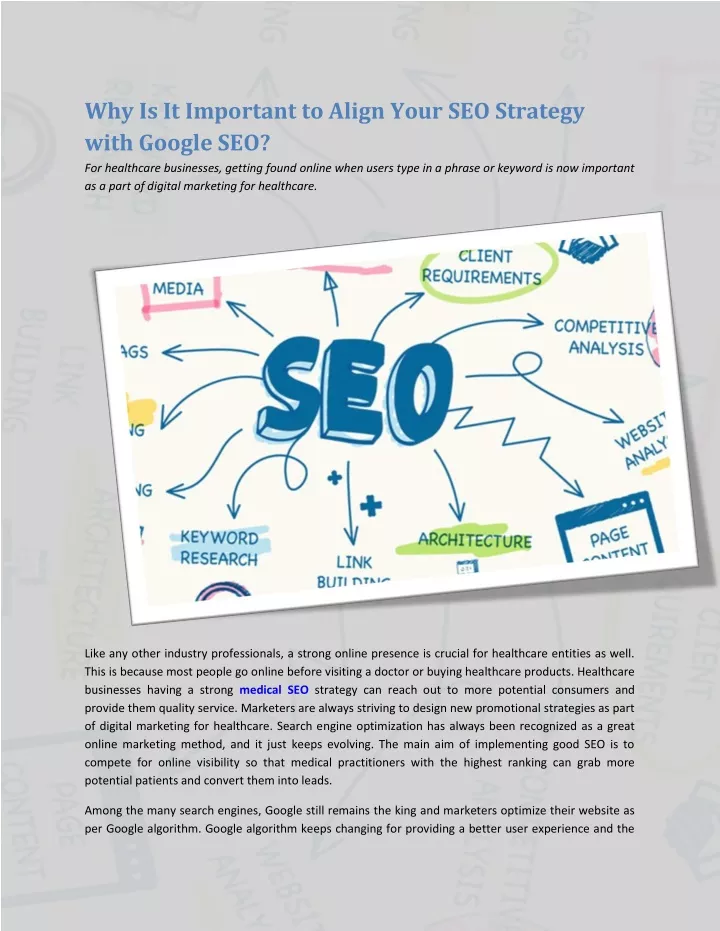 why is it important to align your seo strategy