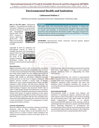 international journal of trend in scientific
