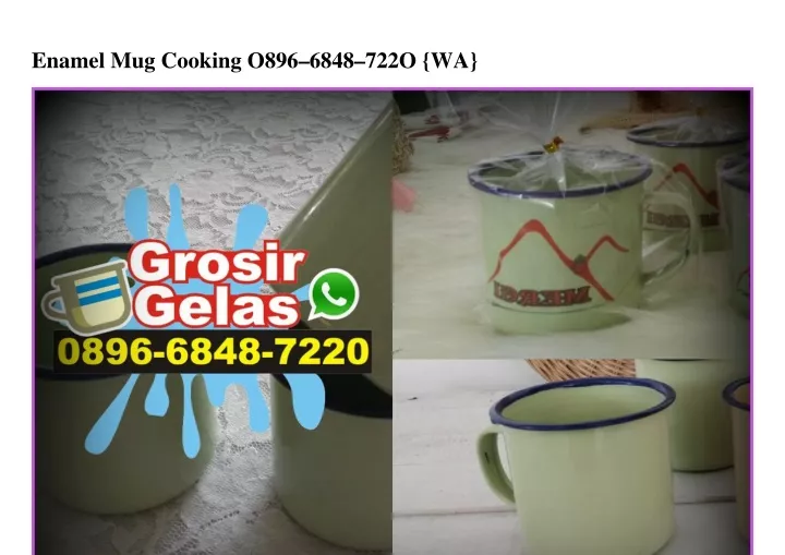 enamel mug cooking o896 6848 722o wa