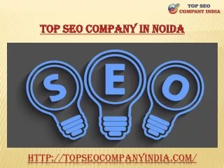 Get the most oriented SEO services by SEO Company in Noida