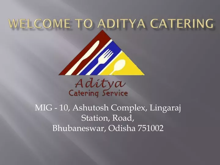 welcome to aditya catering