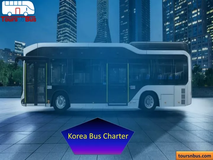 korea bus charter