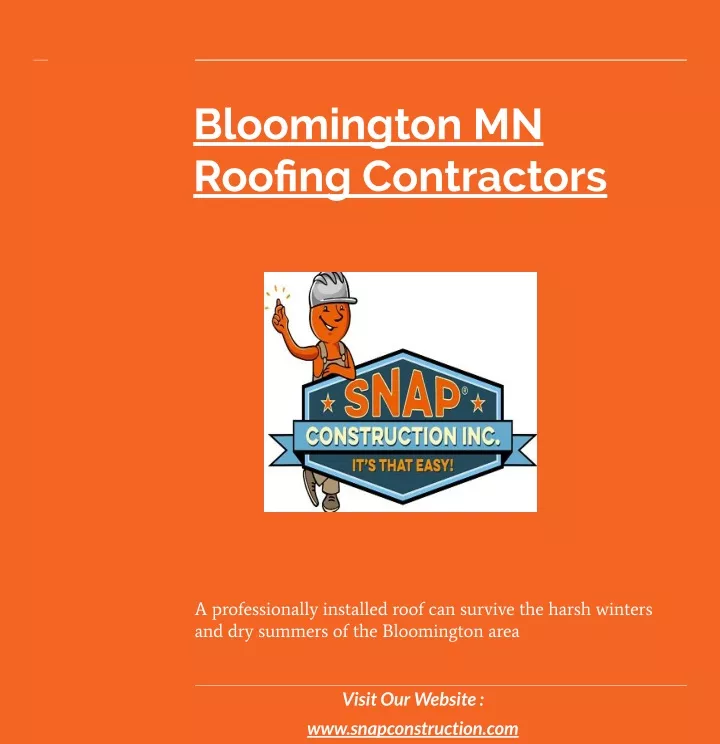 bloomington mn roofing contractors