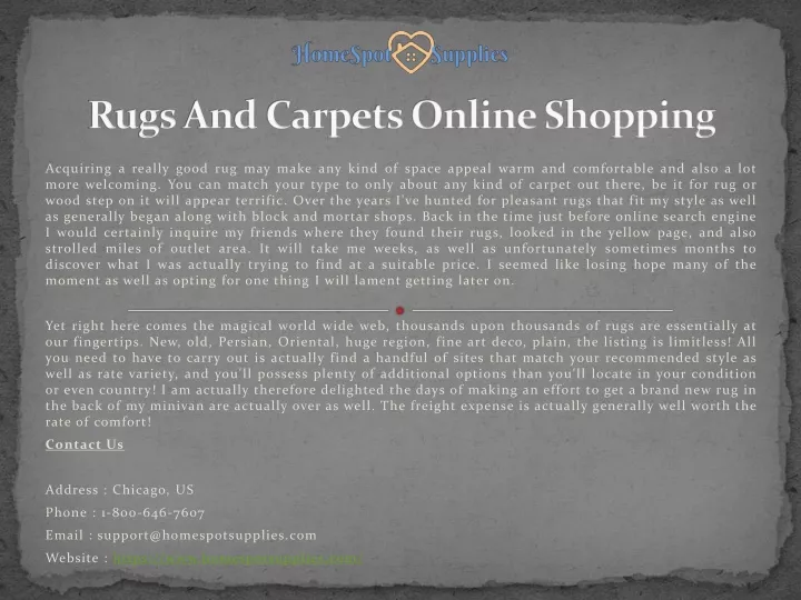rugs and carpets online shopping