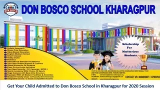 Contact Don Bosco School Kharagpur to enquire about 2020 middle school admission