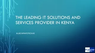 IT Products Suppliers in Nairobi, Kenya | IT Suppliers Nairobi | IT Services Kenya