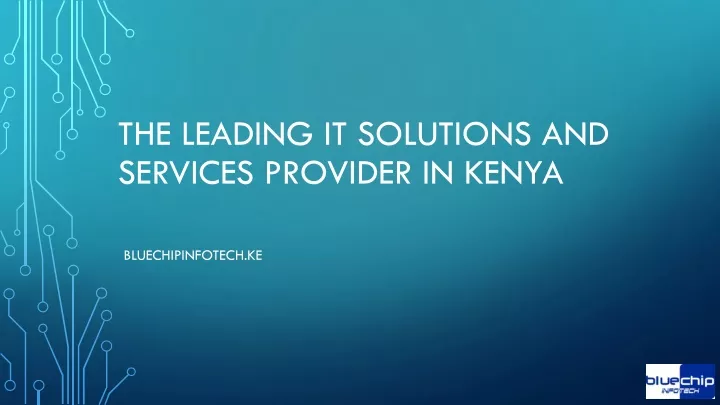 the leading it solutions and services provider in kenya