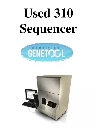 Used 310 Sequencer