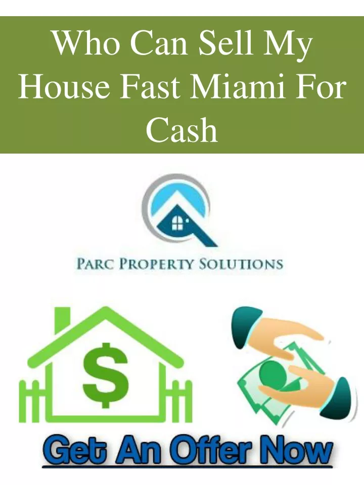 who can sell my house fast miami for cash